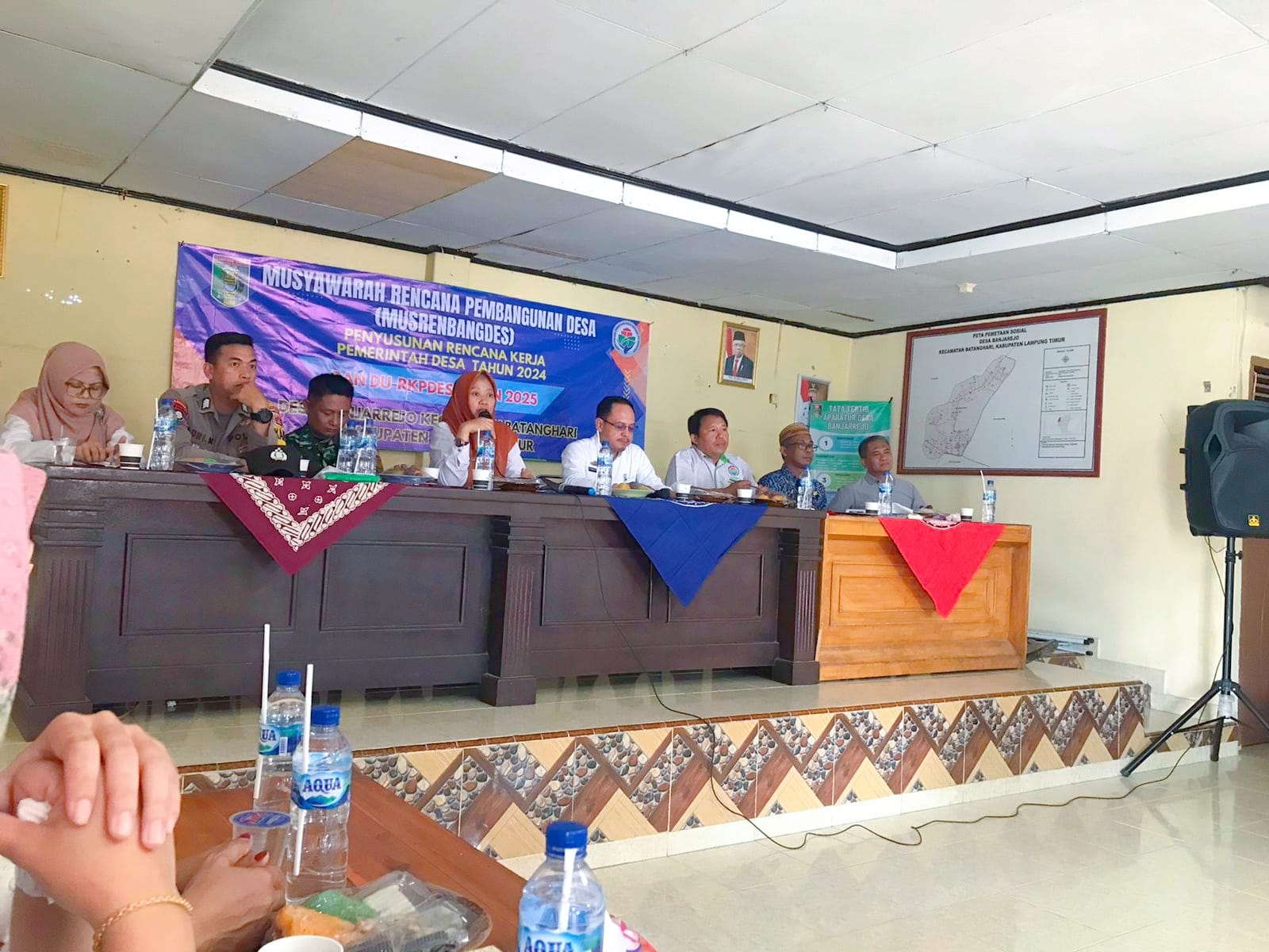 Kepala KUA Kecamatan Batanghari Hadiri Musrenbangdes di Desa Banjarrejo, 