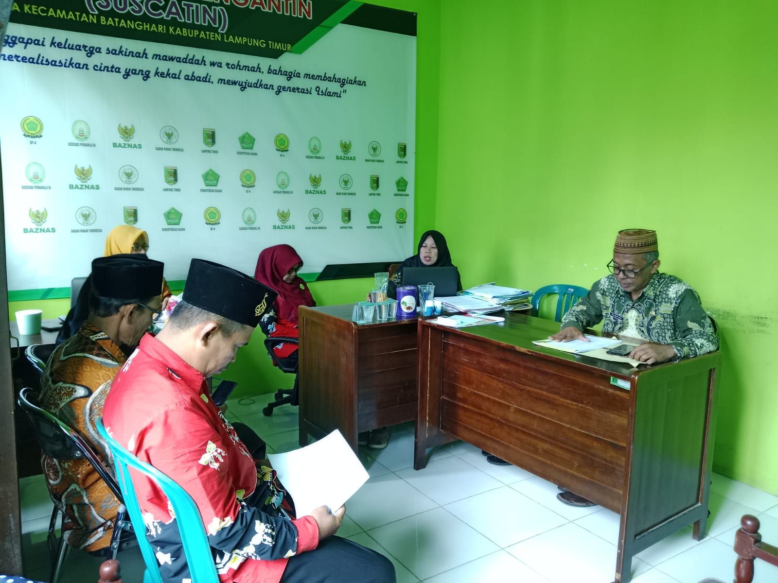 PAI KUA Batanghari Perkuat Sinergi: Evaluasi dan Strategi Peningkatan Pendidikan Keagamaan