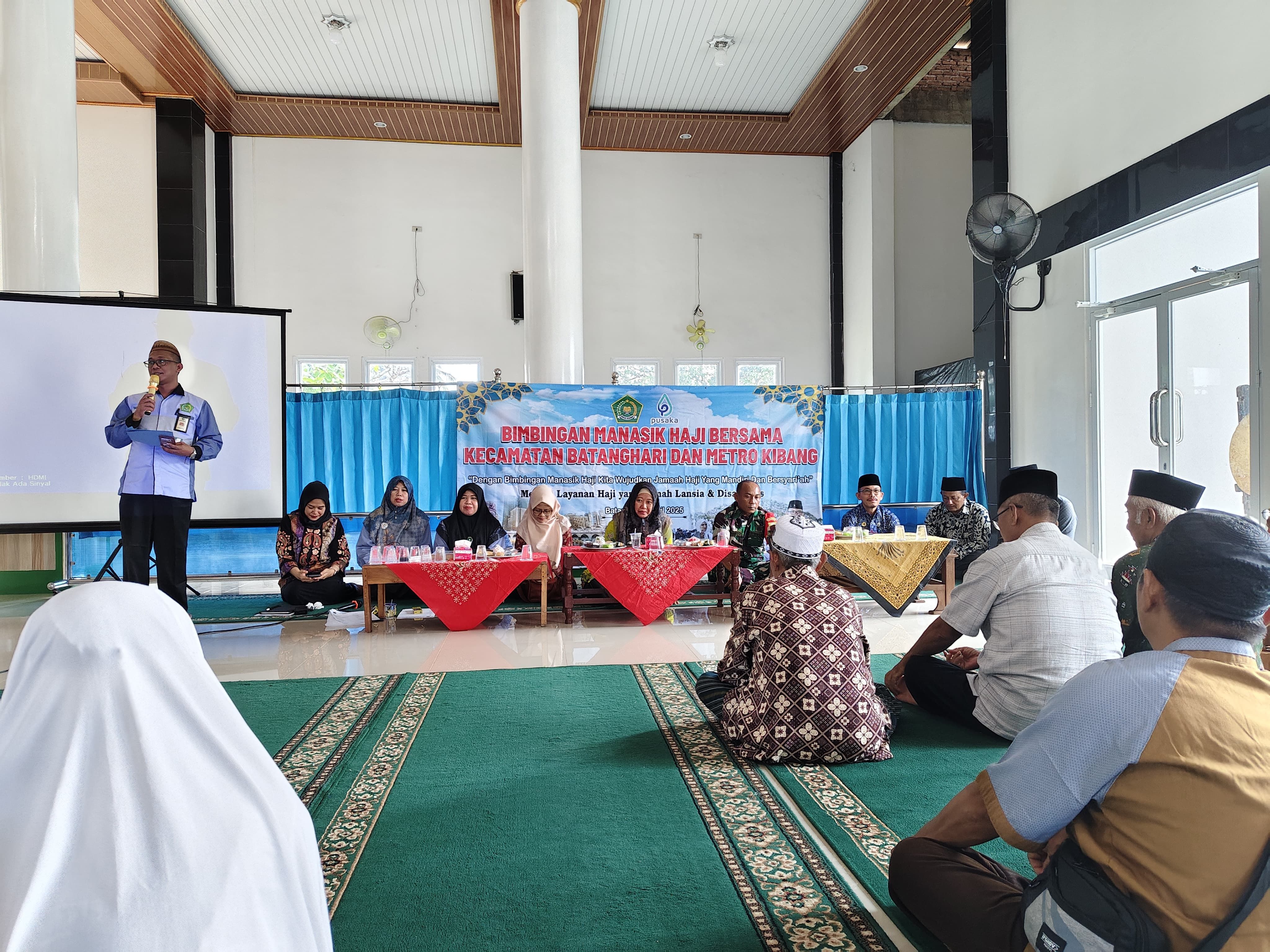 Menjemput Mabrur: Bimbingan Manasik Haji Bersama Batanghari & Metro Kibang Resmi Dimulai