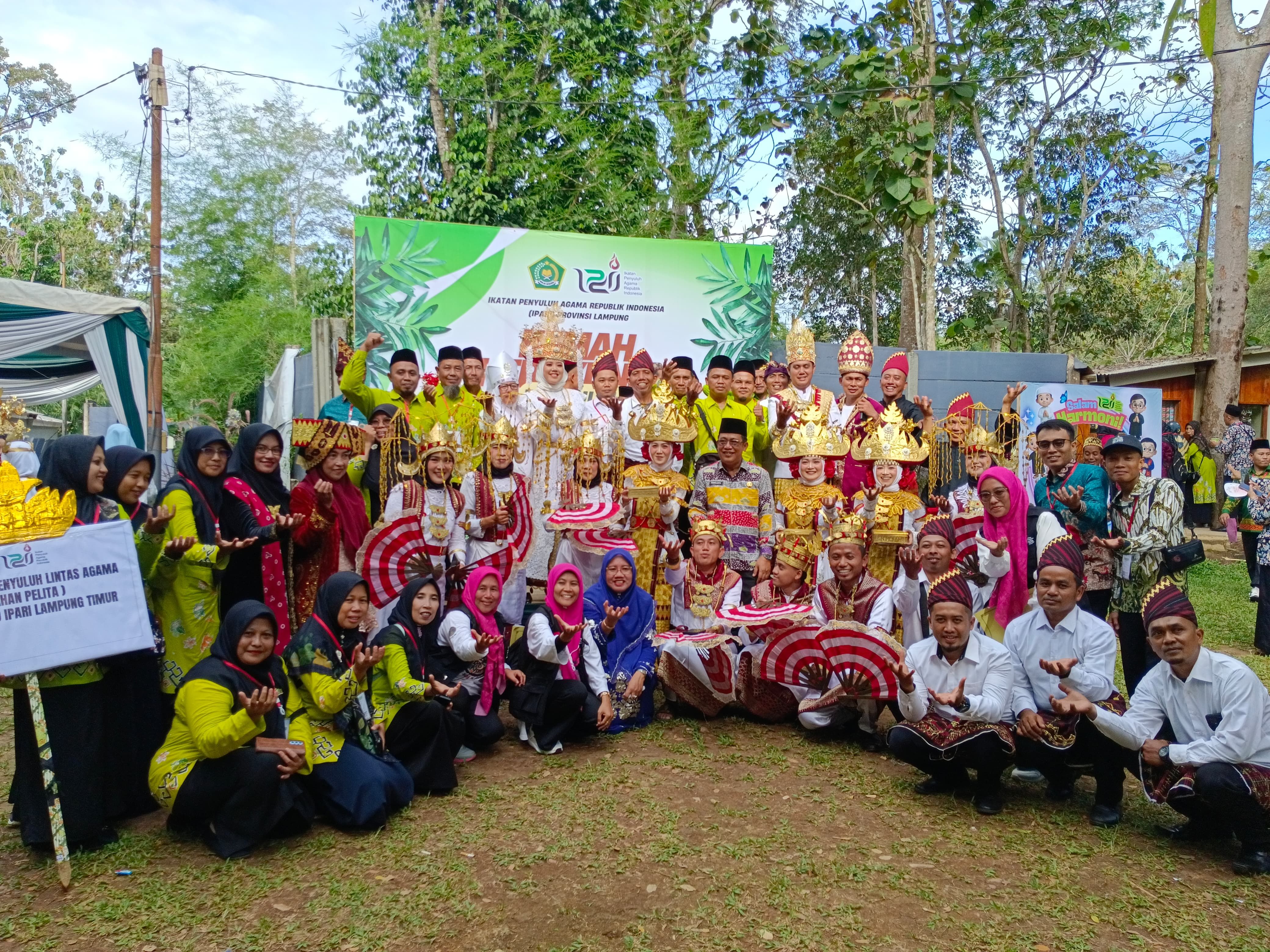 Tari Melinting dan Paduan Suara Warnai Partisipasi KUA Batanghari di MAHAN PELITA 2025