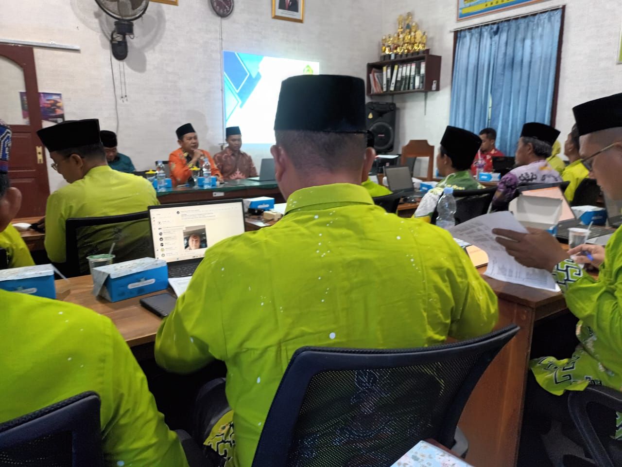 Perkuat Validitas Data, PAI KUA Batanghari Ikuti Pemutakhiran Data Lembaga Islam di Kemenag Lampung Timur