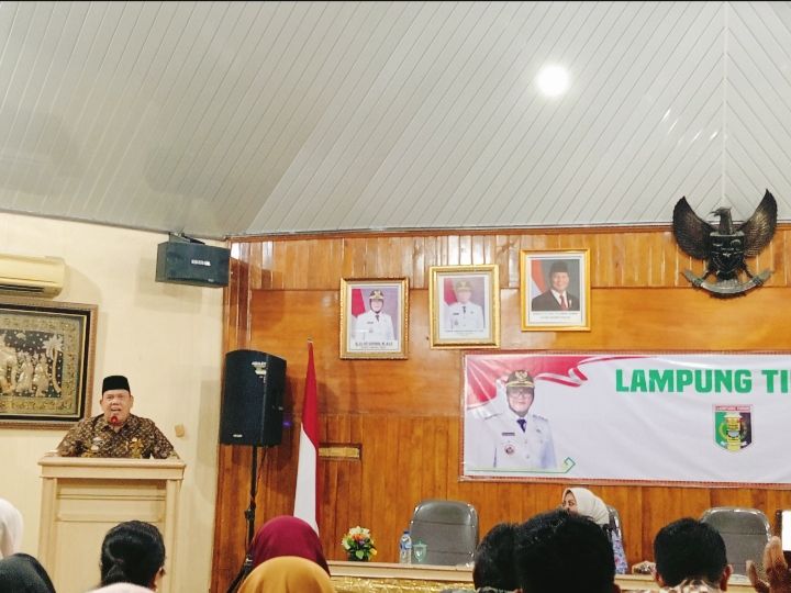 Zaynal Hadiri Rapat Genting di Aula Sekda Lampung Timur 