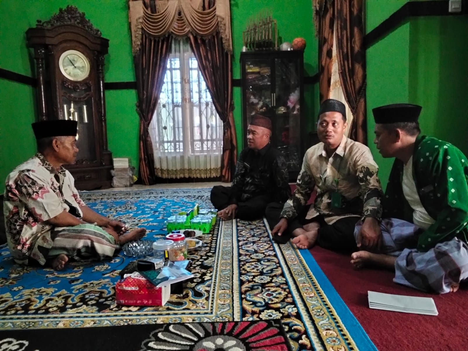 Kepala KUA Sekampung Lakukan Sidak Persiapan MABAHIS ke-IV di Ponpes Roudhotur Ridwan