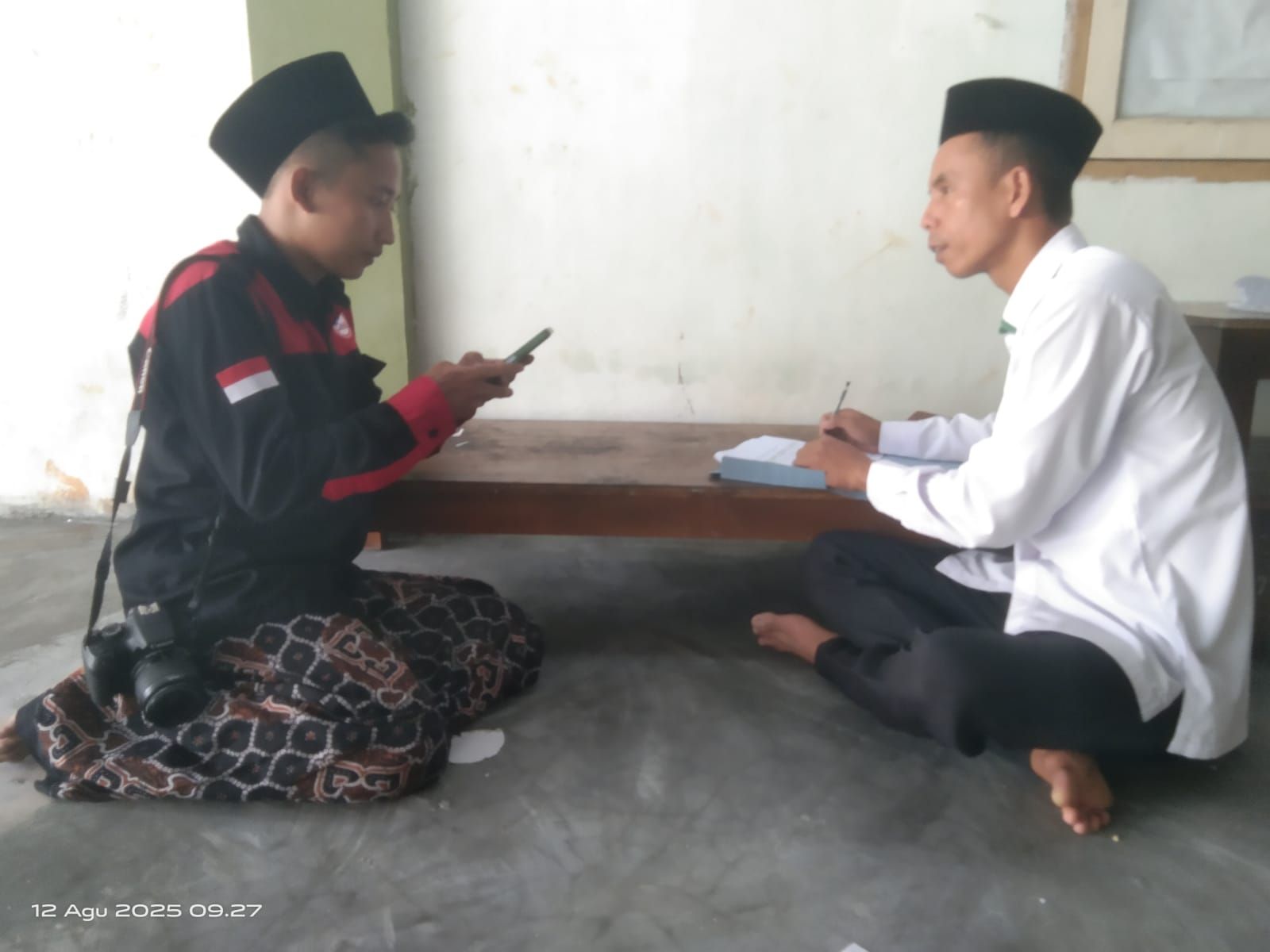 Pegawai KUA Braja Selebah Lakukan Pendataan Ponpes, Masjid, dan Mushalla di Dua Desa
