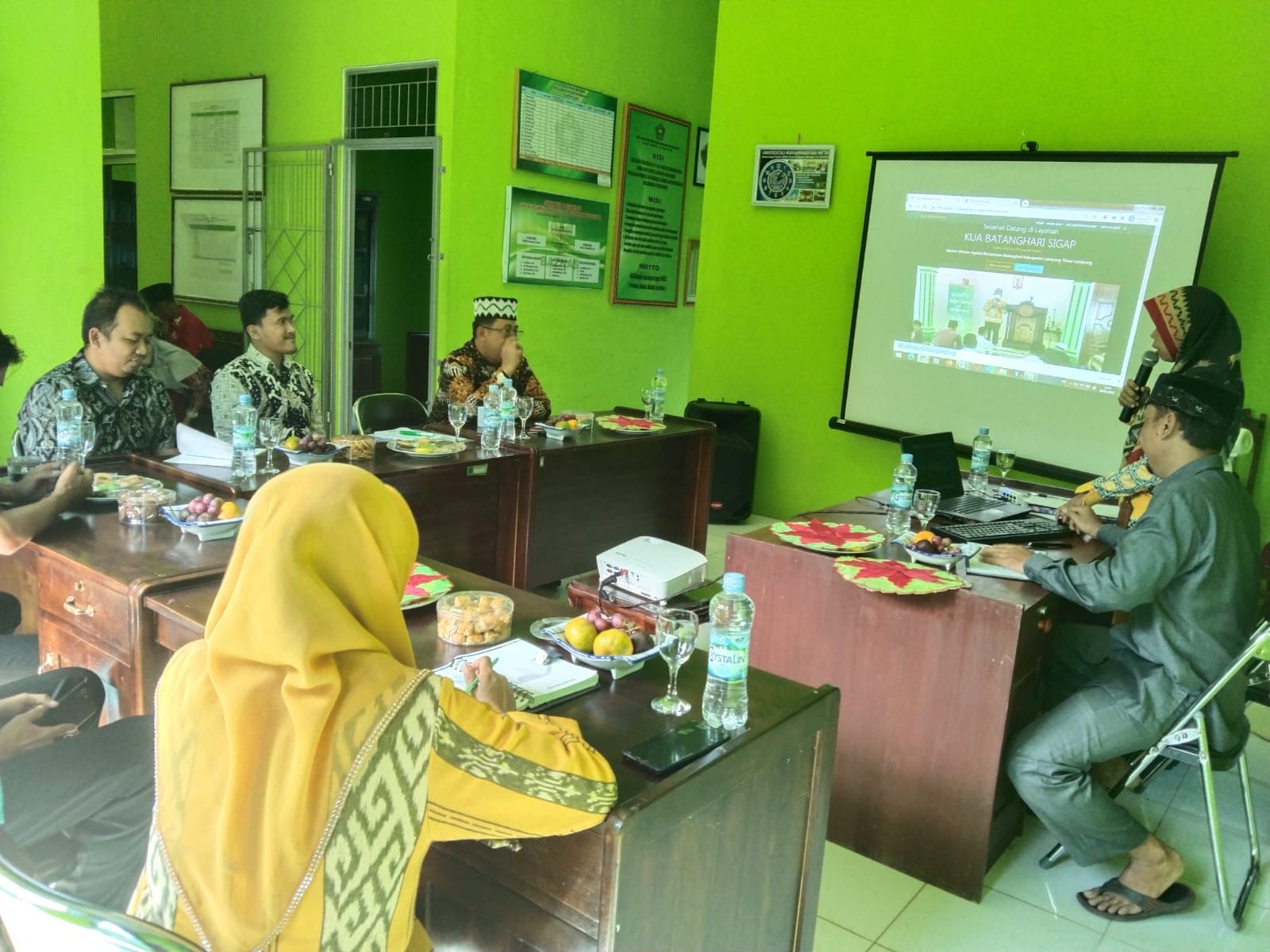 Baznas RI Lakukan Kunjungan Pembinaan ke Sekretariat UPZ KUA Batanghari