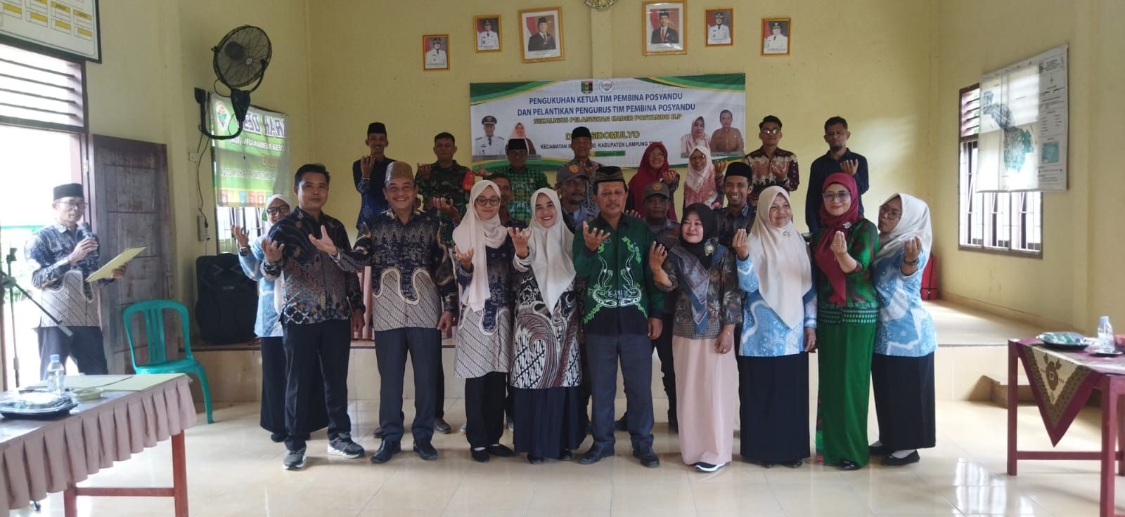 Kolaborasi Lintas Sektor, KUA Sekampung Hadiri Rembug Stunting di Desa Sidomulyo