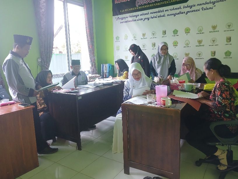 Percepat Legalitas Aset Umat, KUA Batanghari Lengkapi Berkas Wakaf