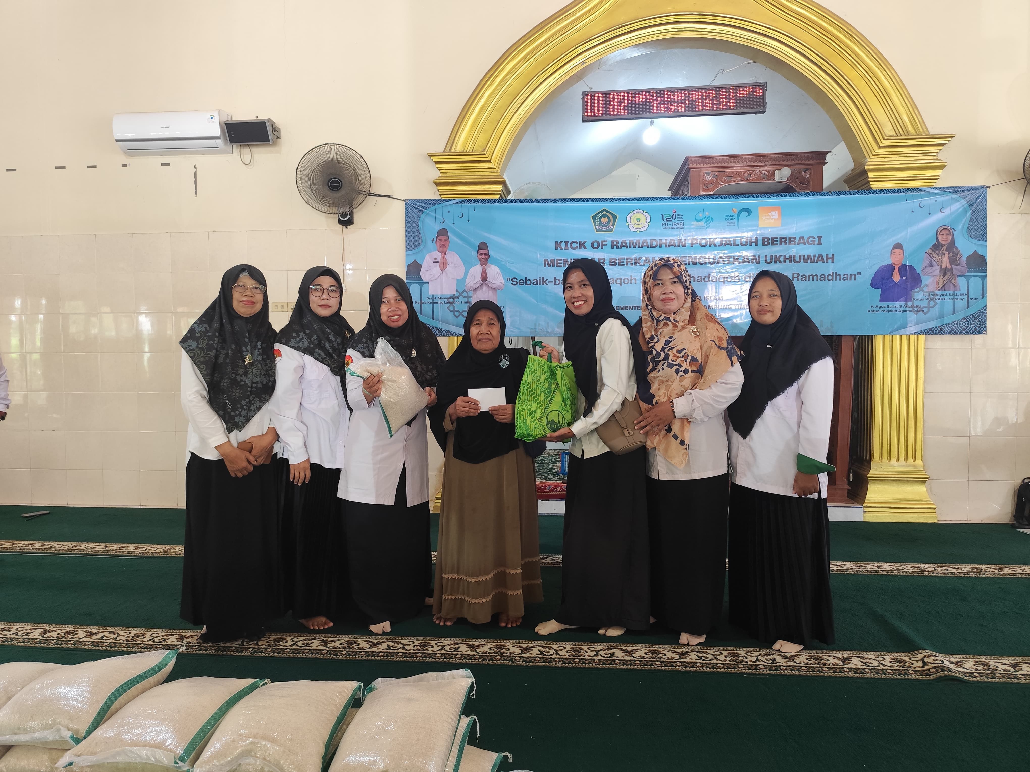Penyuluh Agama Islam KUA Batanghari Ambil Bagian dalam “Pokjaluh Lampung Timur Berbagi”