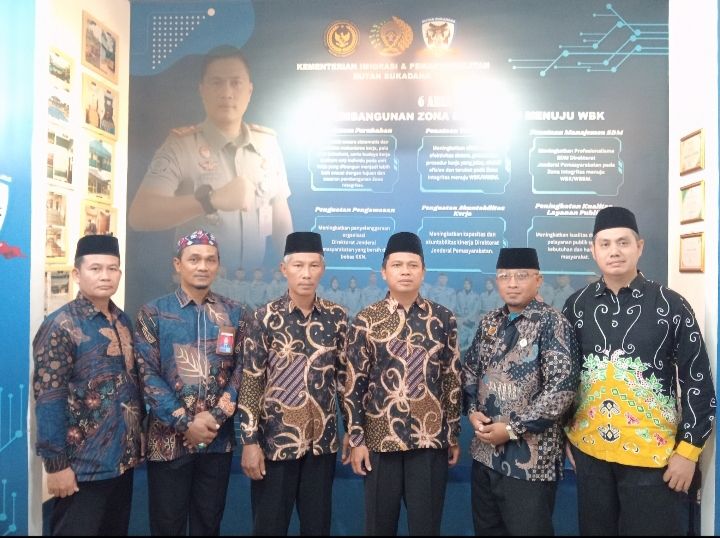 Peringatan Maulid Nabi Muhammad SAW dan Istighosah Bersama di Rutan Kelas IIB Sukadana