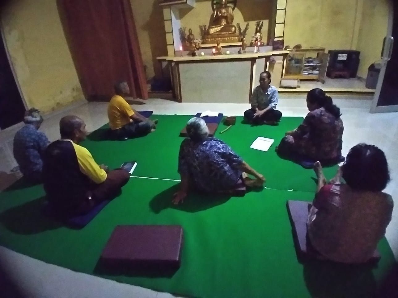 Penyuluh Agama Buddha KUA Batanghari Sampaikan Pesan Dhamma tentang Konsekuensi Perbuatan