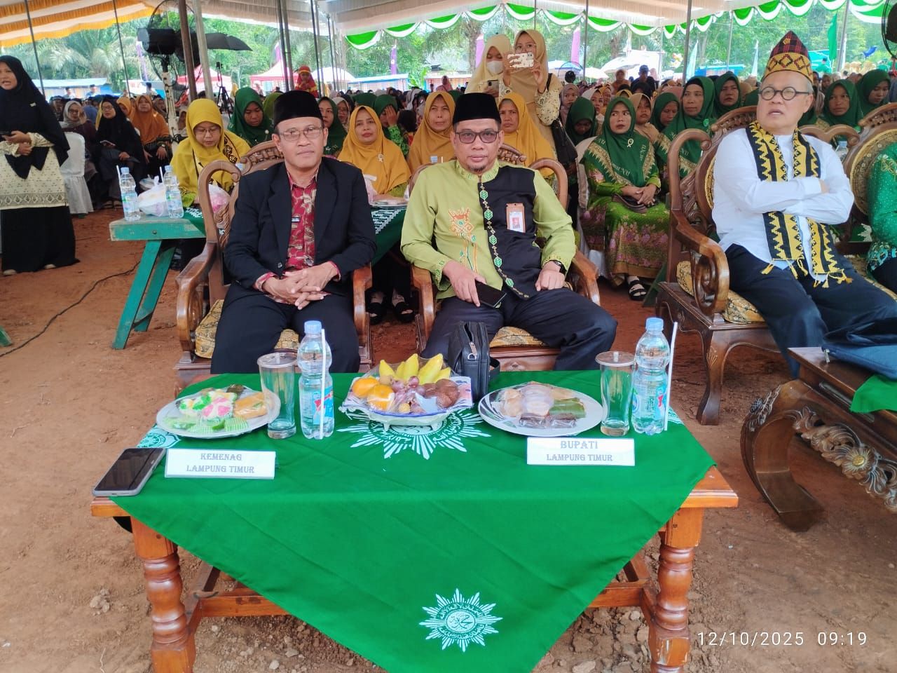 Kepala KUA Braja Selebah Wakili Kakankemenag Lampung Timur Hadiri Peletakan Batu Pertama Pondok Pesantren Muhammadiyah, SPM Muhammadiyah dan Gedung Dakwah Muhammadiyah di Braja Harjosari Braja selebah 