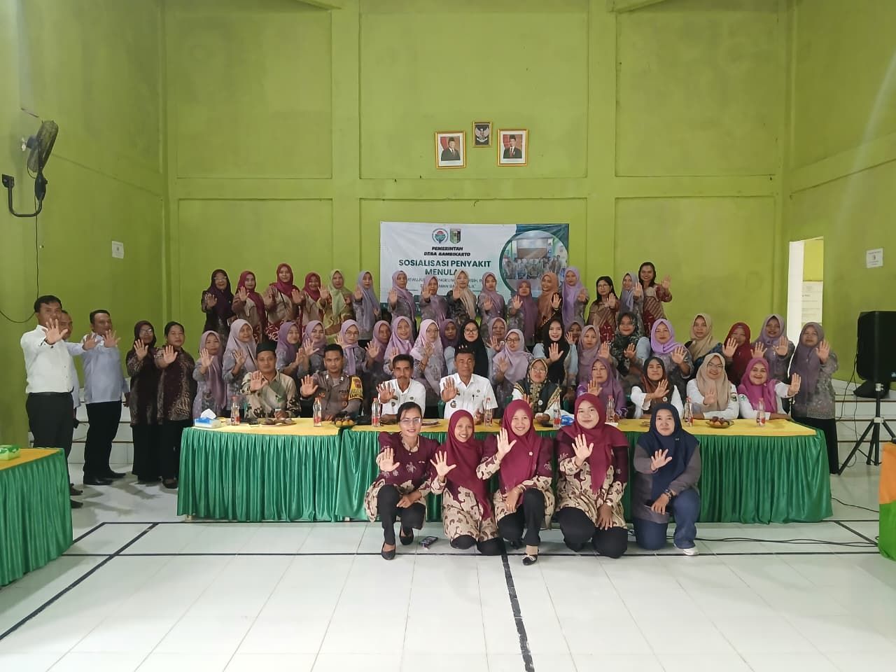 KUA Sekampung Dorong Kesadaran Keluarga dalam Rembug Stunting Desa Sambikarto