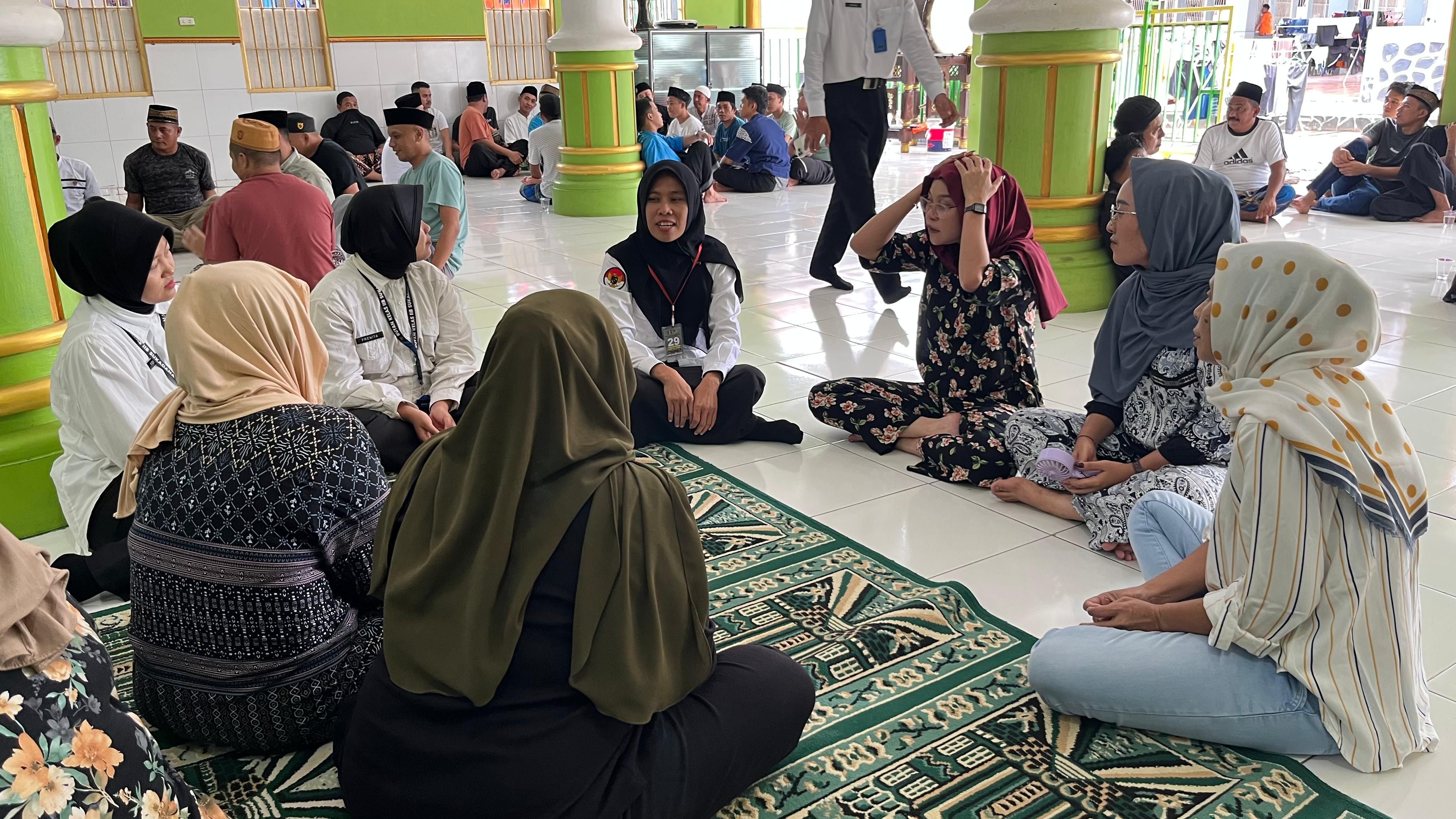 Penyuluh KUA Batanghari Berikan Pembinaan Spiritual bagi Warga Binaan Perempuan di Rutan Sukadana