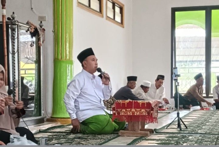 Ngaji bareng bersama jamaah sambi rejo tema menyantuni anak yatim
