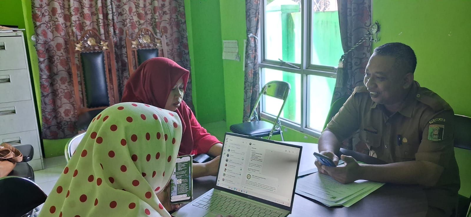KUA Batanghari Terima Koordinasi Terkait Penetapan Masjid Al Muchlisin sebagai Masjid Besar