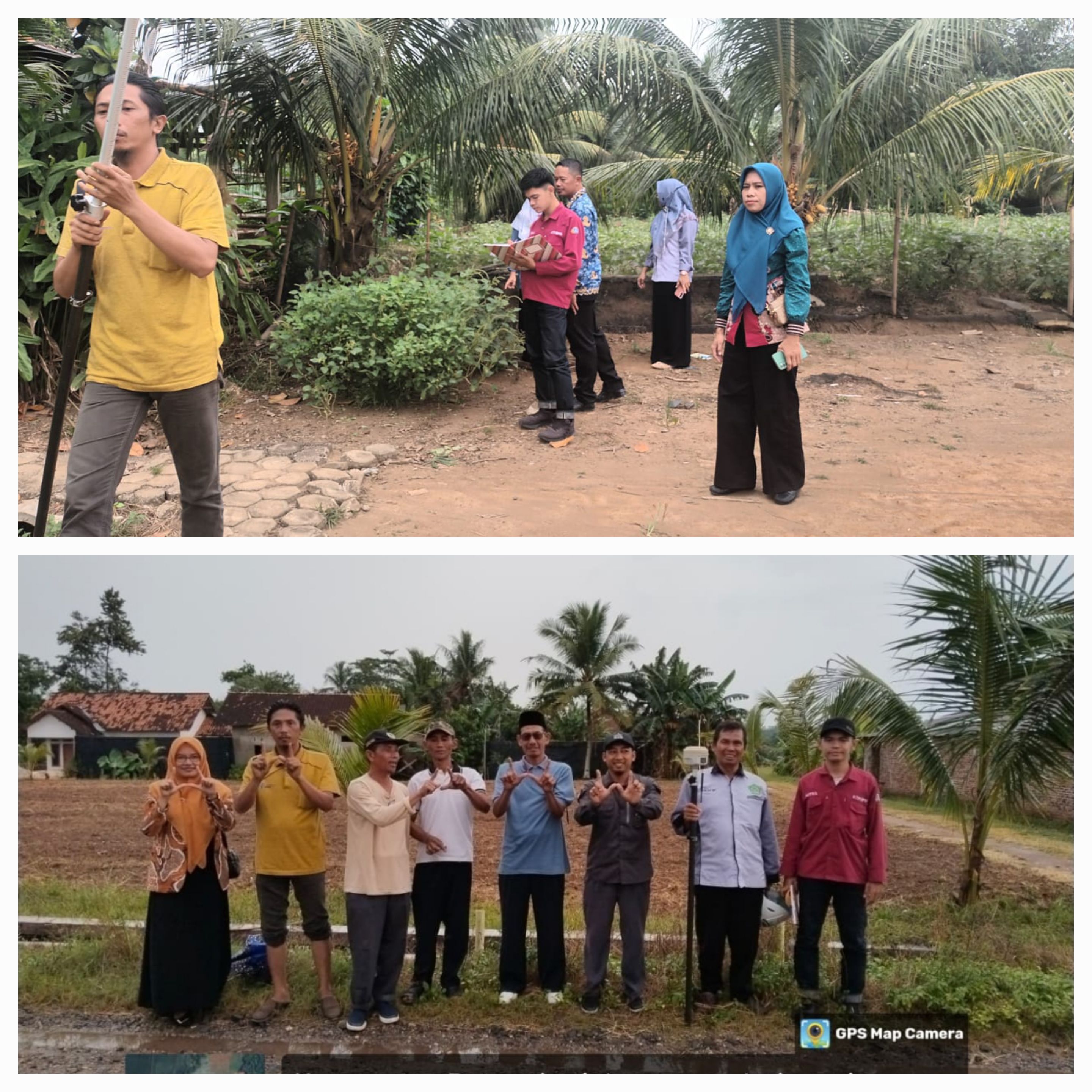 Program Sertifikasi Tanah Wakaf, KUA Batanghari Kawal 12 Lokasi Pengukuran