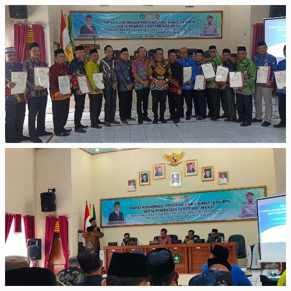 Rakor Zakat dan Wakaf Jadi Momentum Penguatan Peran KUA di Lampung Timur