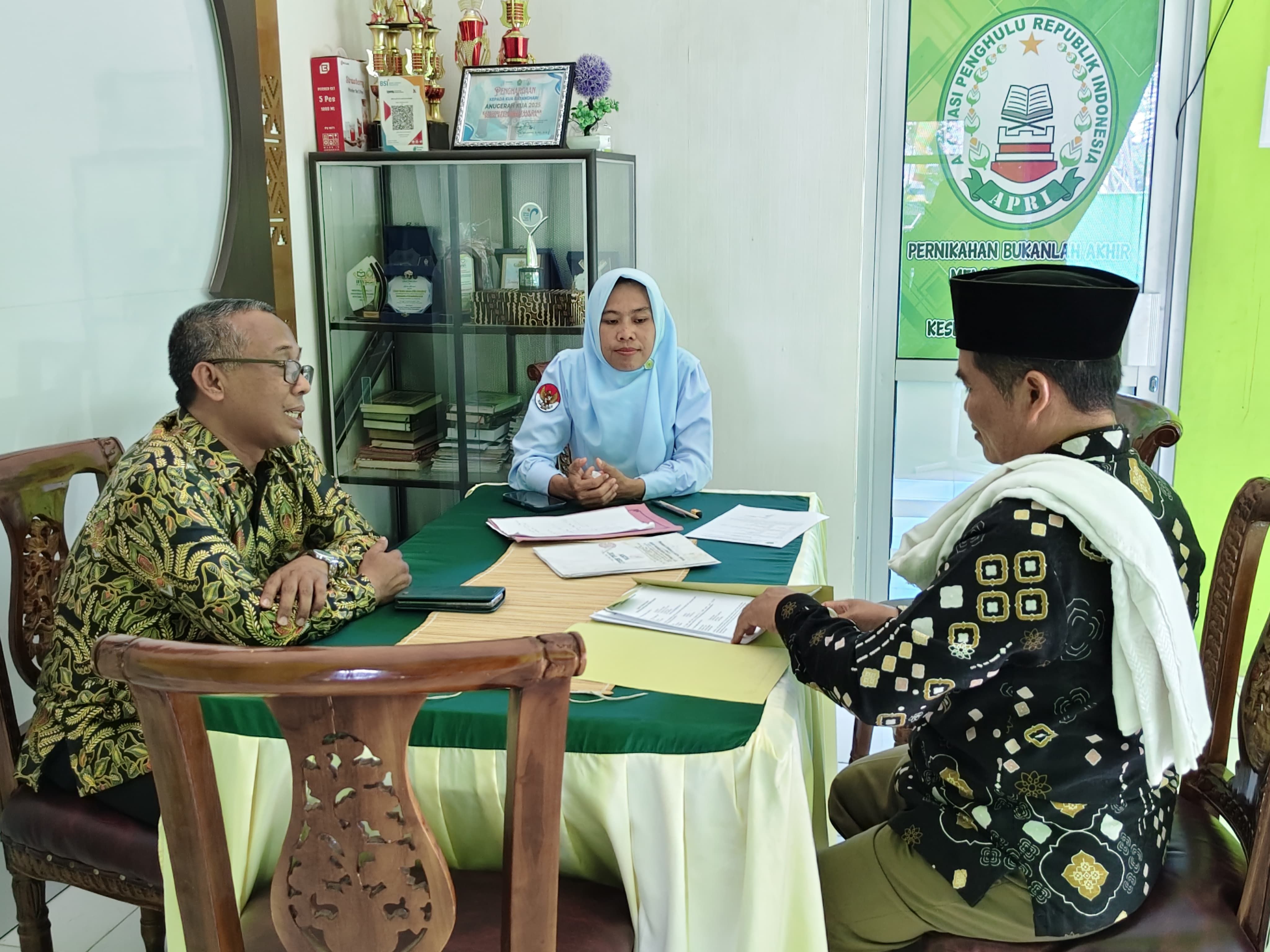 KUA Batanghari Layani Konsultasi Wakaf Tanah Yayasan Darut Tilawah
